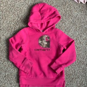 Girls Carhartt hoodie sweatshirt